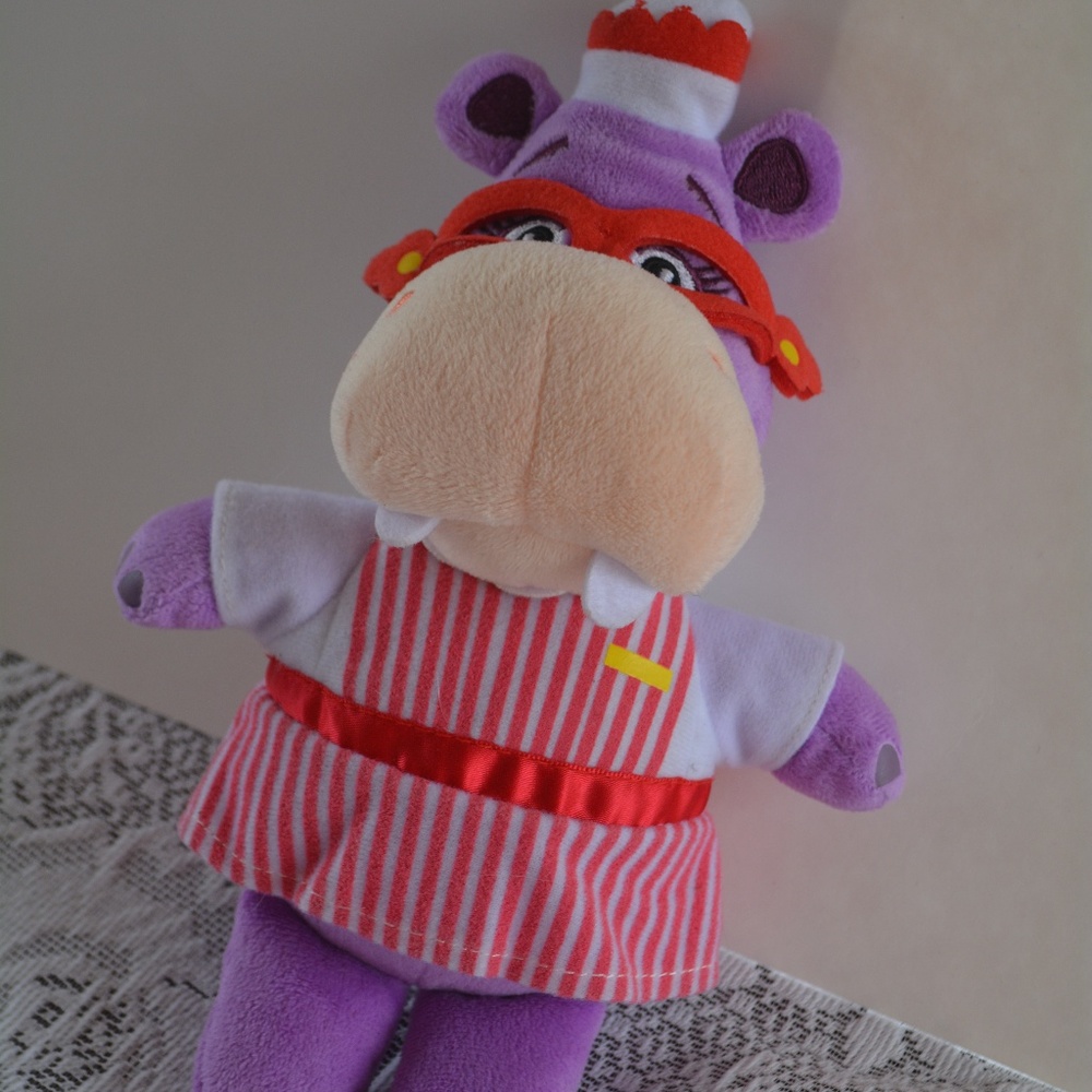 Disney Doc McStuffins Plush Hallie Hippo Doll Toy